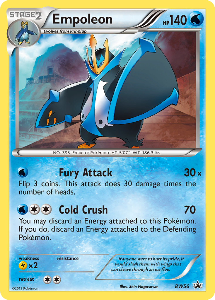 Empoleon (BW56) [Black & White: Black Star Promos] | Clutch Gaming