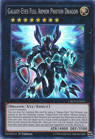 Galaxy-Eyes Full Armor Photon Dragon [CROS-EN095] Super Rare | Clutch Gaming