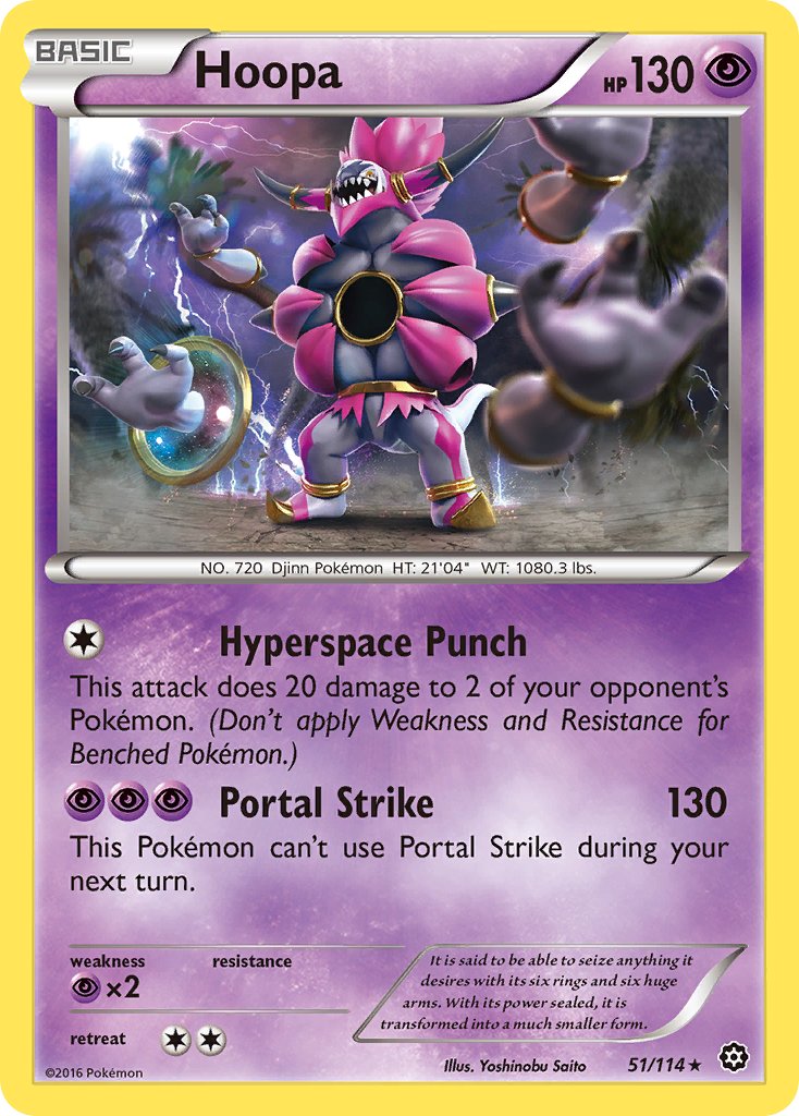 Hoopa (51/114) (Theme Deck Exclusive) [XY: Steam Siege] | Clutch Gaming