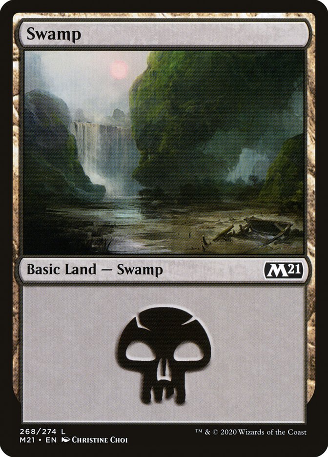 Swamp (268) [Core Set 2021] | Clutch Gaming