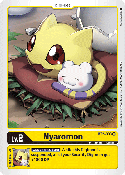 Nyaromon [BT2-003] [Release Special Booster Ver.1.5] | Clutch Gaming