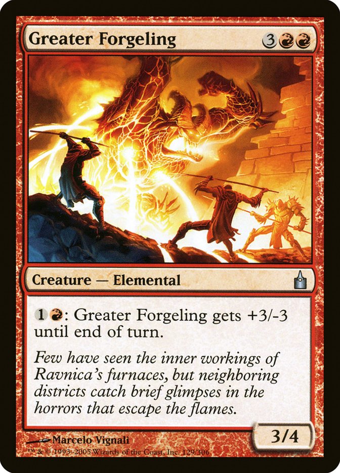 Greater Forgeling [Ravnica: City of Guilds] | Clutch Gaming