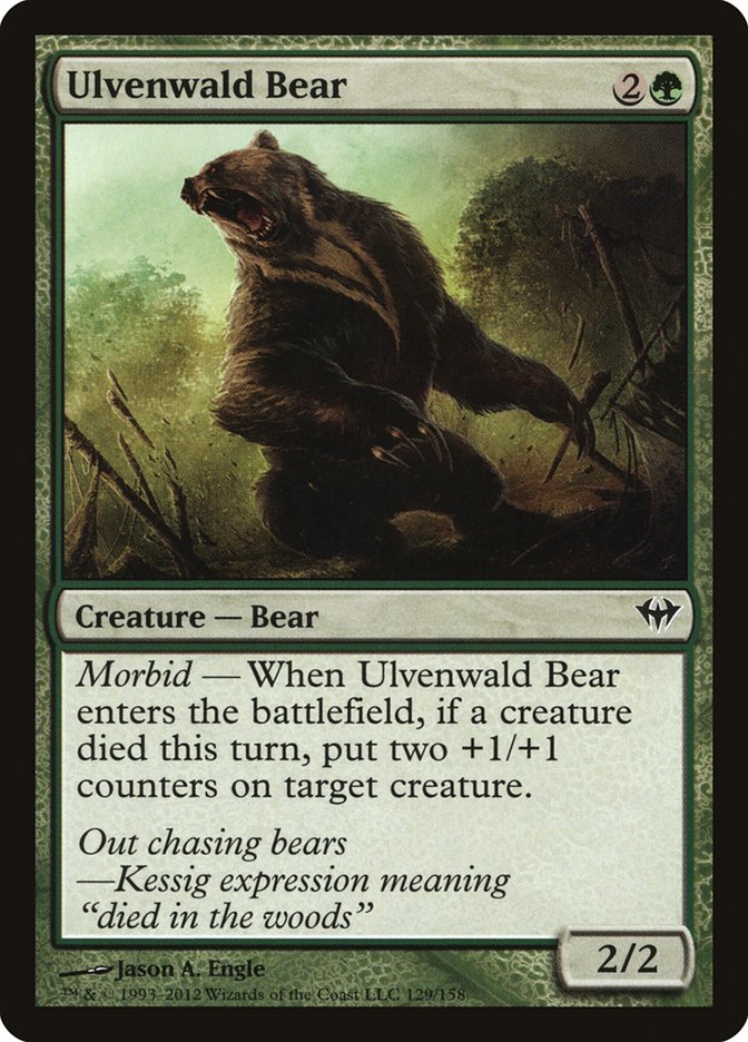 Ulvenwald Bear [Dark Ascension] | Clutch Gaming