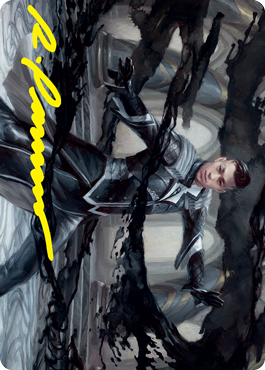 Killian, Ink Duelist Art Card (Gold-Stamped Signature) [Strixhaven: School of Mages Art Series] | Clutch Gaming