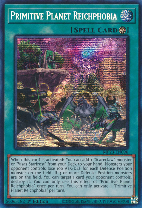 Primitive Planet Reichphobia [MP23-EN096] Prismatic Secret Rare | Clutch Gaming