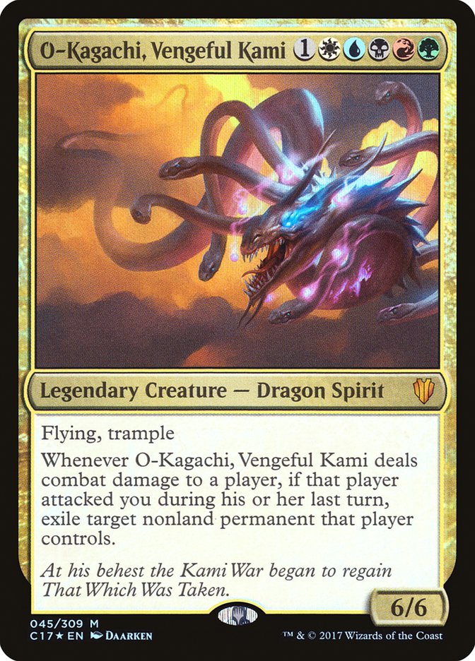 O-Kagachi, Vengeful Kami [Commander 2017] | Clutch Gaming