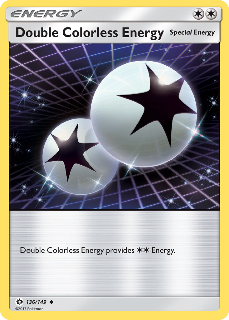 Double Colorless Energy (136/149) [Sun & Moon: Base Set] | Clutch Gaming