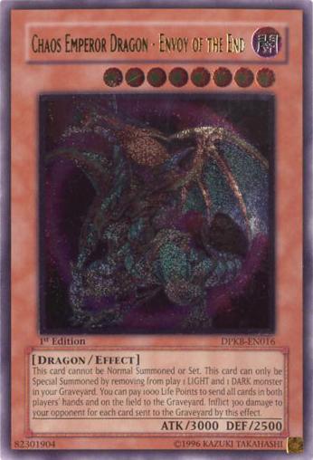 Chaos Emperor Dragon - Envoy of the End [DPKB-EN016] Ultimate Rare | Clutch Gaming