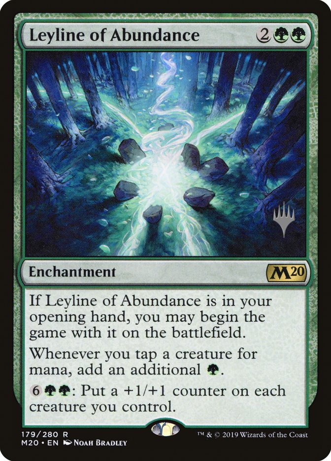 Leyline of Abundance (Promo Pack) [Core Set 2020 Promos] | Clutch Gaming