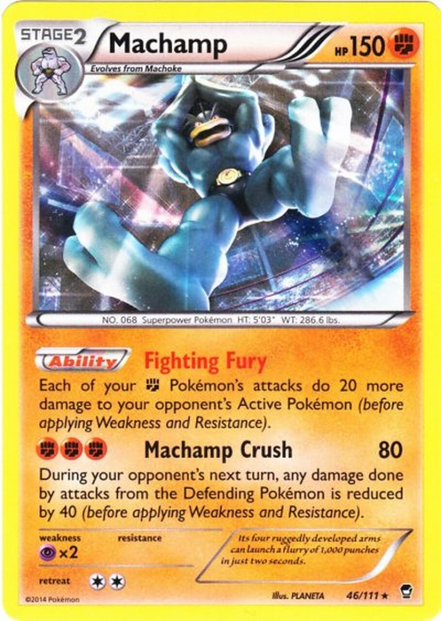 Machamp (46/111) [XY: Furious Fists] | Clutch Gaming