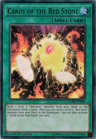 Cards of the Red Stone [CORE-EN060] Ultra Rare | Clutch Gaming