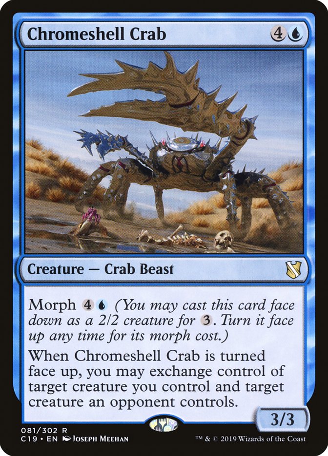 Chromeshell Crab [Commander 2019] | Clutch Gaming