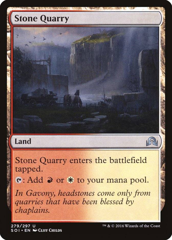 Stone Quarry [Shadows over Innistrad] | Clutch Gaming