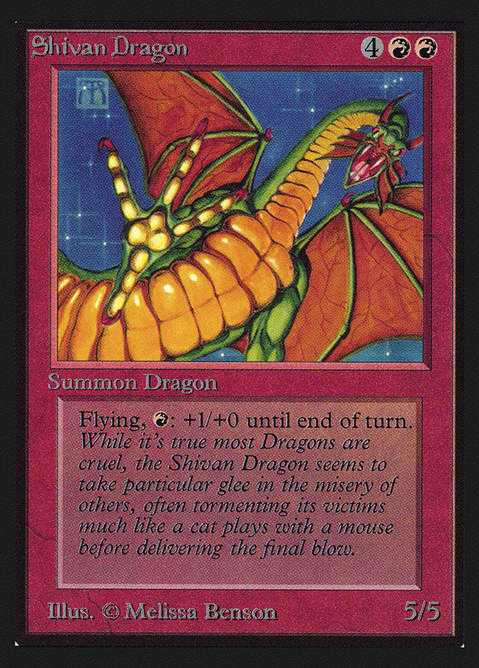 Shivan Dragon [International Collectors' Edition] | Clutch Gaming