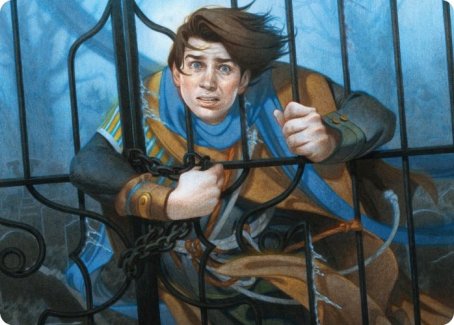 Locked in the Cemetery Art Card [Innistrad: Midnight Hunt Art Series] | Clutch Gaming