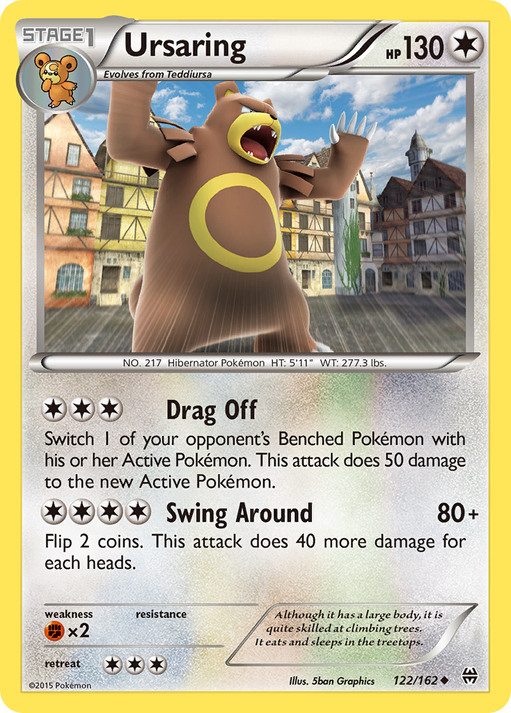 Ursaring (122/162) [XY: BREAKthrough] | Clutch Gaming