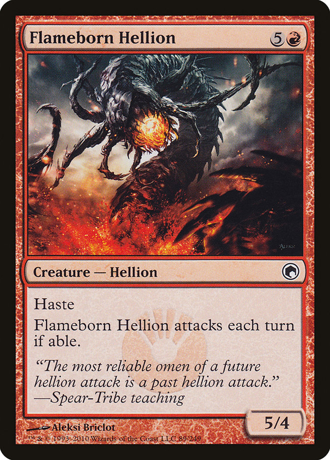 Flameborn Hellion [Scars of Mirrodin] | Clutch Gaming