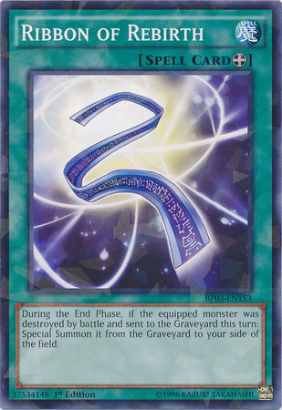 Ribbon of Rebirth [BP03-EN153] Shatterfoil Rare | Clutch Gaming