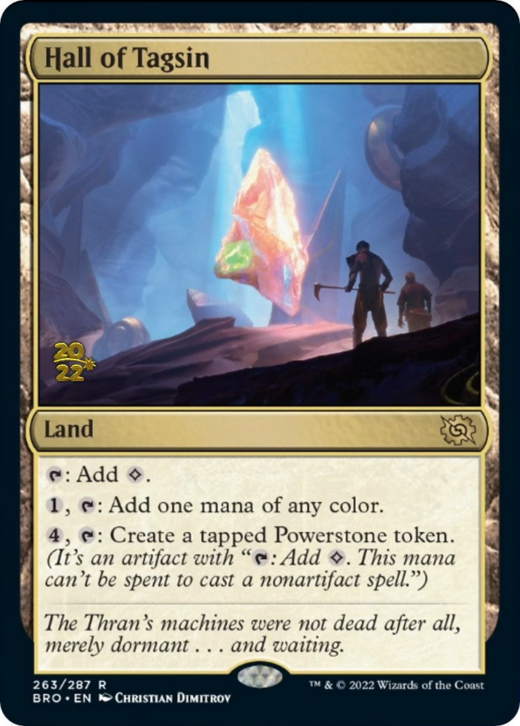 Hall of Tagsin [The Brothers' War Prerelease Promos] | Clutch Gaming
