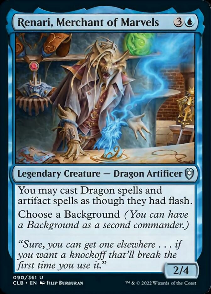 Renari, Merchant of Marvels [Commander Legends: Battle for Baldur's Gate] | Clutch Gaming