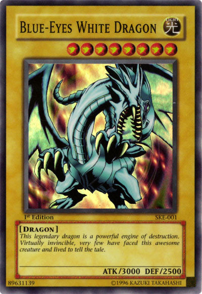 Blue-Eyes White Dragon [SKE-001] Super Rare | Clutch Gaming