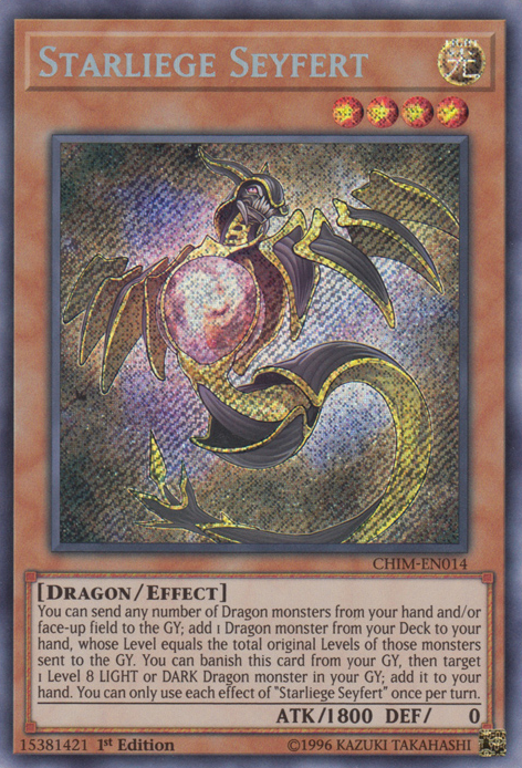 Starliege Seyfert [CHIM-EN014] Secret Rare | Clutch Gaming