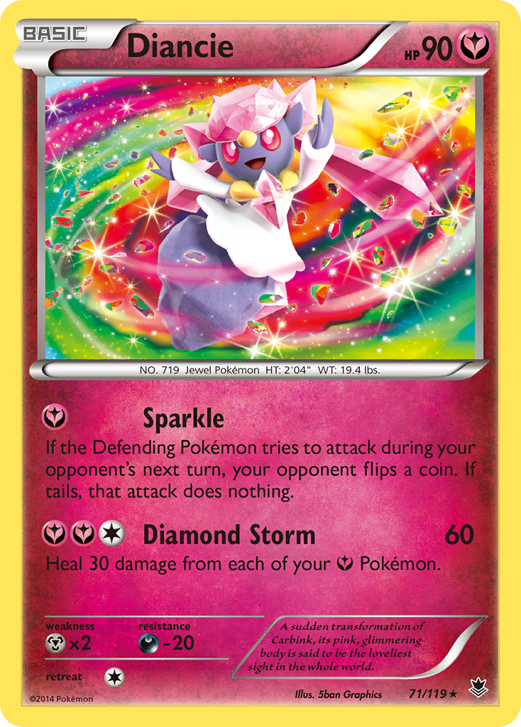 Diancie (71/119) [XY: Phantom Forces] | Clutch Gaming