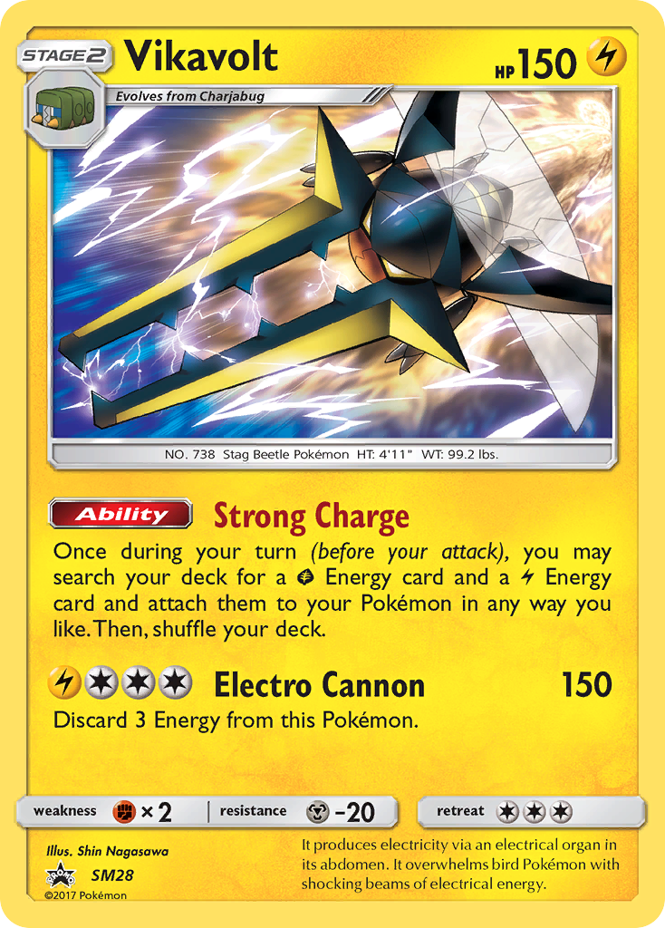 Vikavolt (SM28) [Sun & Moon: Black Star Promos] | Clutch Gaming