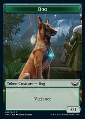 Fish // Dog Double-Sided Token [Streets of New Capenna Tokens] | Clutch Gaming