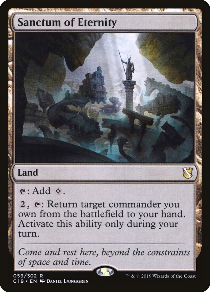 Sanctum of Eternity [Commander 2019] | Clutch Gaming