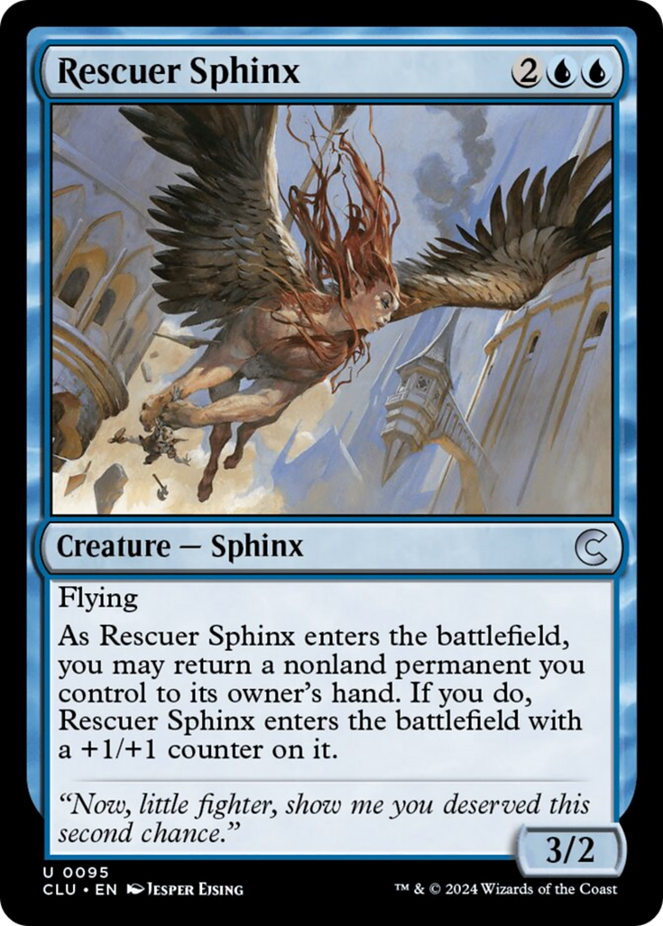 Rescuer Sphinx [Ravnica: Clue Edition] | Clutch Gaming