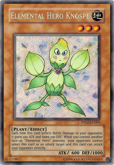 Elemental Hero Knospe [PP02-EN005] Secret Rare | Clutch Gaming