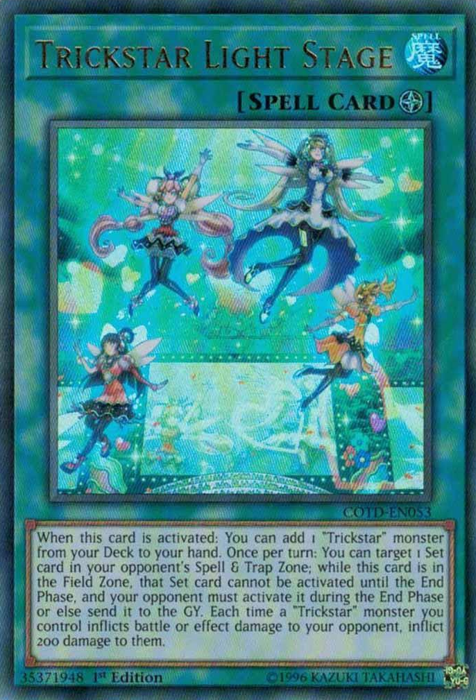 Trickstar Light Stage [COTD-EN053] Ultra Rare | Clutch Gaming