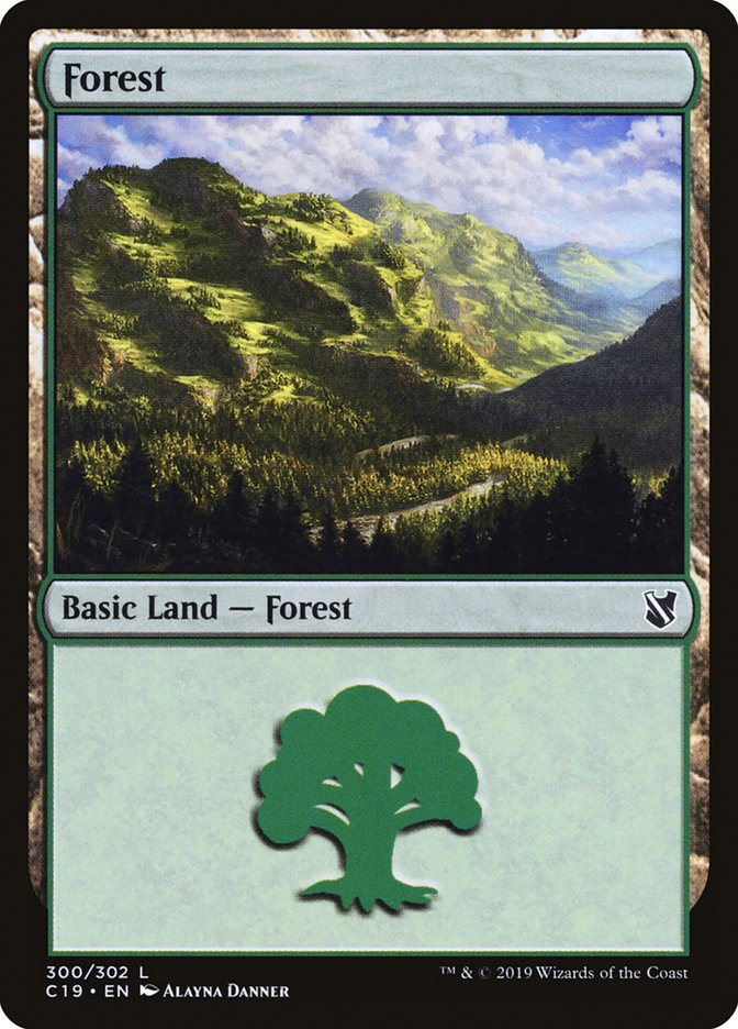 Forest (300) [Commander 2019] | Clutch Gaming