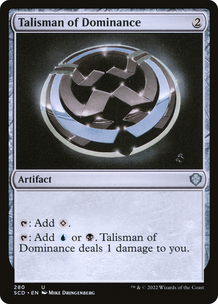 Talisman of Dominance [Starter Commander Decks] | Clutch Gaming