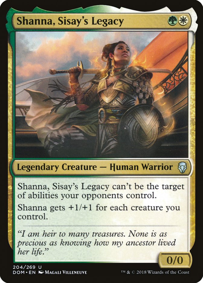 Shanna, Sisay's Legacy [Dominaria] | Clutch Gaming