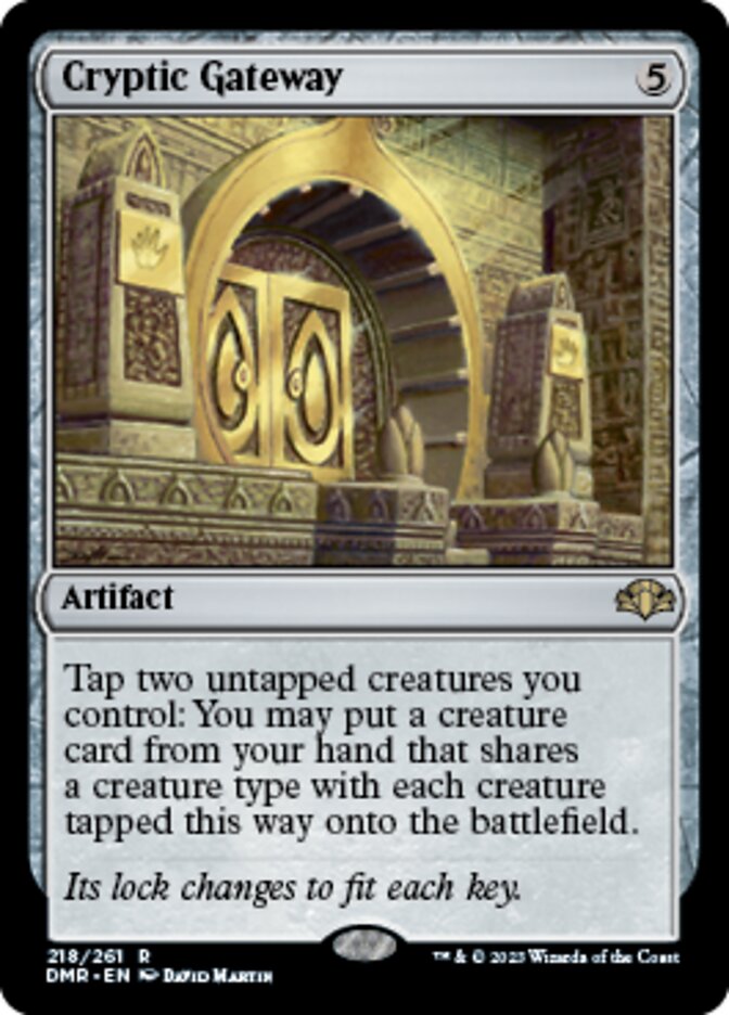 Cryptic Gateway [Dominaria Remastered] | Clutch Gaming