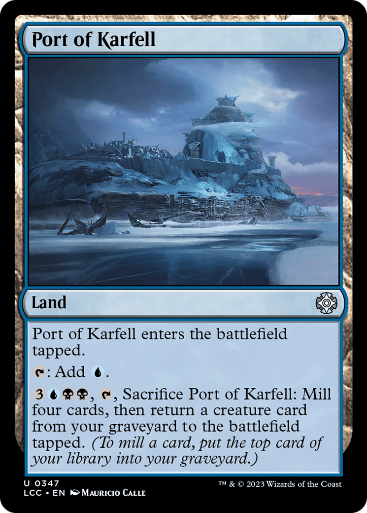 Port of Karfell [The Lost Caverns of Ixalan Commander] | Clutch Gaming