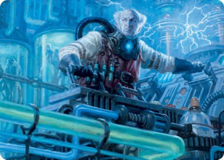 Ludevic, Necrogenius Art Card [Innistrad: Midnight Hunt Art Series] | Clutch Gaming