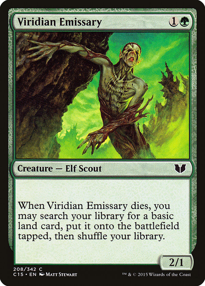 Viridian Emissary [Commander 2015] | Clutch Gaming