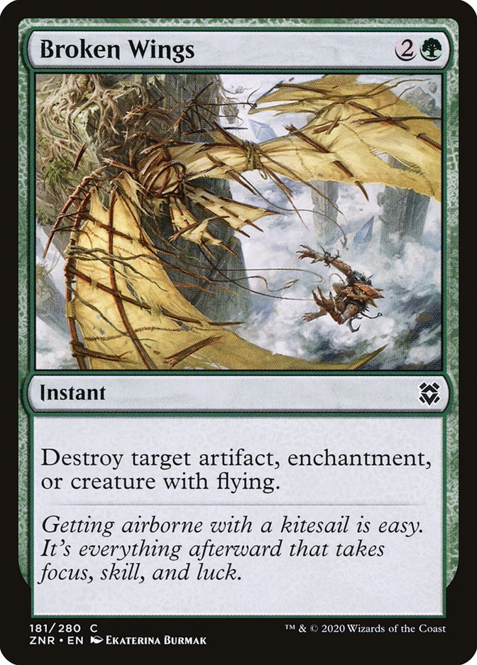 Broken Wings [Zendikar Rising] | Clutch Gaming