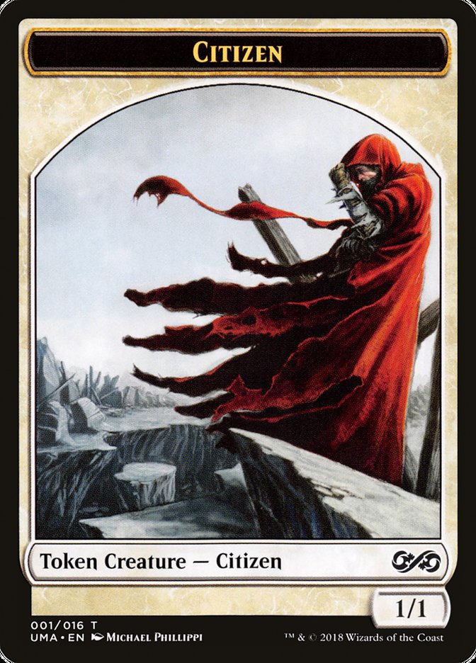 Citizen Token [Ultimate Masters Tokens] | Clutch Gaming