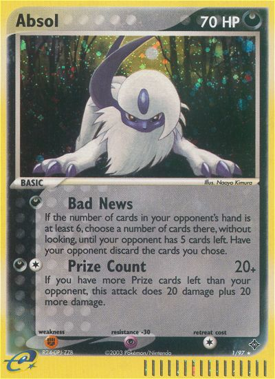 Absol (1/97) [EX: Dragon] | Clutch Gaming