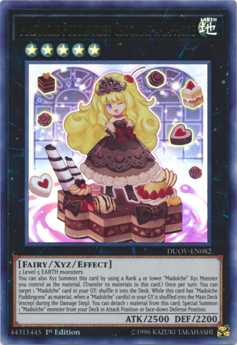 Madolche Puddingcess Chocolat-a-la-Mode [DUOV-EN082] Ultra Rare | Clutch Gaming