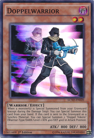 Doppelwarrior [LC5D-EN020] Super Rare | Clutch Gaming