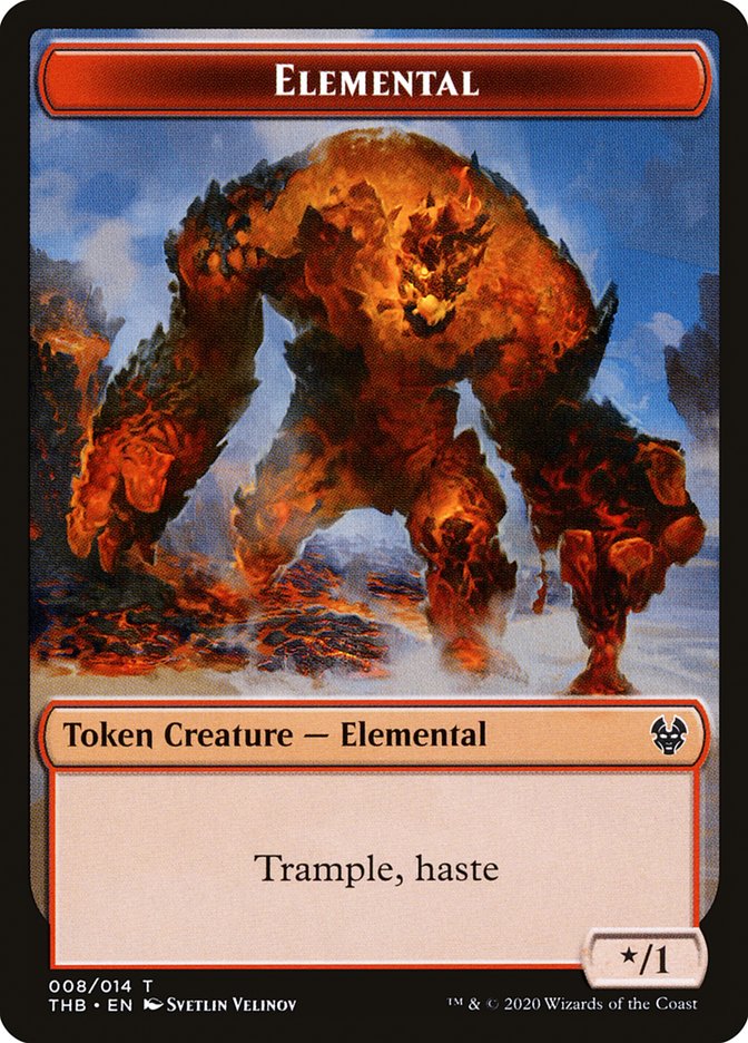 Elemental Token [Theros Beyond Death Tokens] | Clutch Gaming