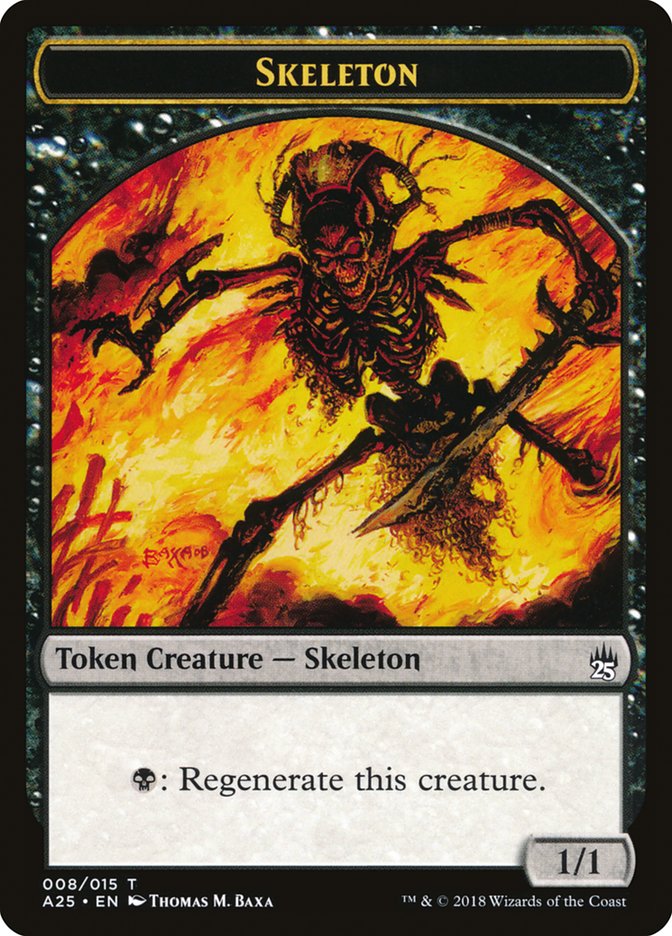 Skeleton Token [Masters 25 Tokens] | Clutch Gaming