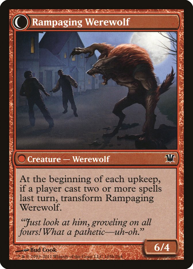 Tormented Pariah // Rampaging Werewolf [Innistrad] | Clutch Gaming