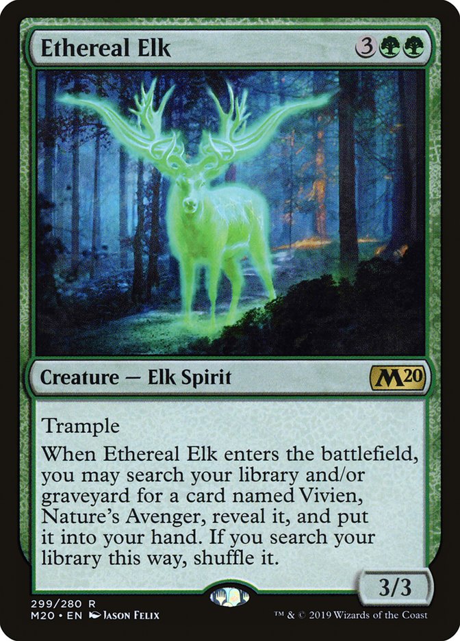 Ethereal Elk [Core Set 2020] | Clutch Gaming