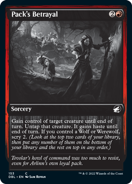 Pack's Betrayal [Innistrad: Double Feature] | Clutch Gaming